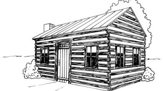 How to Draw a Log Cabin in 4 Steps