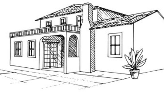 How to Draw a Spanish Villa in 5 Steps