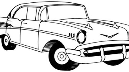 How to Draw a 1957 Chevy in 5 Steps