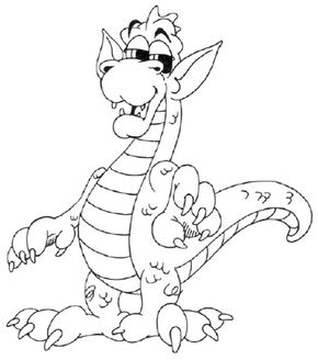 Have fun as you learn how to draw a cartoon dragon with our simple instructions.