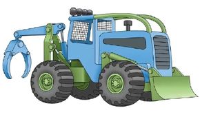 Learn to draw grapple skidders and other construction vehicles with our easy instructions.