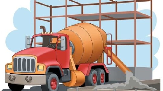 How to Draw Cement Trucks in 10 Steps
