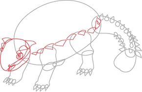 How to Draw Ankylosaurus in 8 Steps | HowStuffWorks