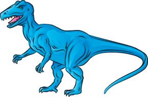 Learn how to draw the Allosaurus dinosaur.