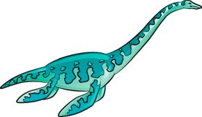 Learn how to draw this Elasmosaurus dinosaur.