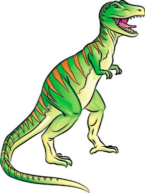 HOW TO DRAW AND COLOR ONE OF THE LARGEST AND STRONGEST DINOSAURS: TIRANOSSAURO  REX 