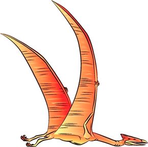 Learn how to draw this Quetzalcoatlus dinosaur.
