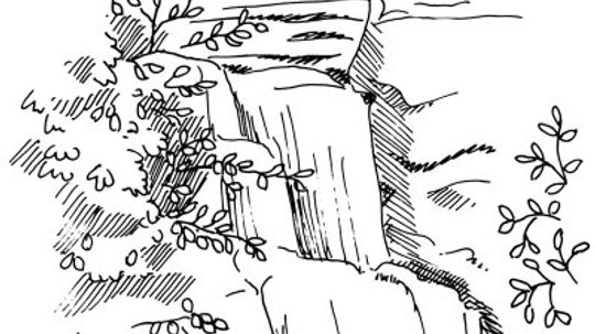 How to Draw a Waterfall in 4 Steps