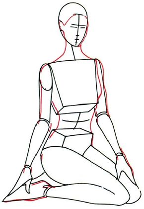 Drawing The Female Figure · How To Make A Drawing · Drawing on Cut Out +  Keep