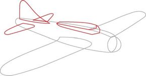 How to draw a Bomber Plane  Drawing a Fighter Jet step by step