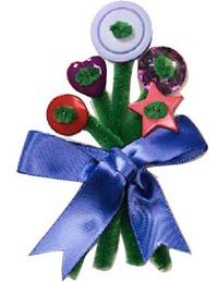 Beautiful                              button bouquets