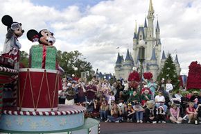 Walt Disney World is a popular family reunion location.