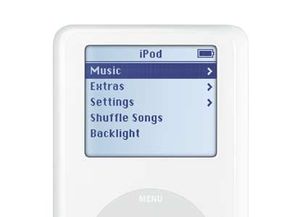 ipod screen