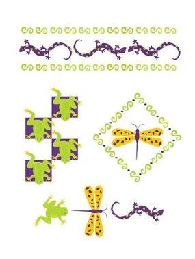 Stencil variations give you design flexibility.