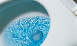 Harsh chemical cleaners aren’t necessary to make your toilet sparkle.