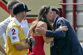 Kate Middleton at polo match