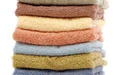 Stack of washcloths.