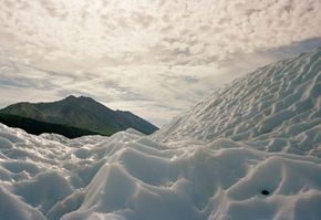 Wrangell-Saint Elias国家公园的冰盖遗迹“border=