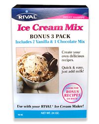 Ice cream recipes for discount the rival ice cream machine