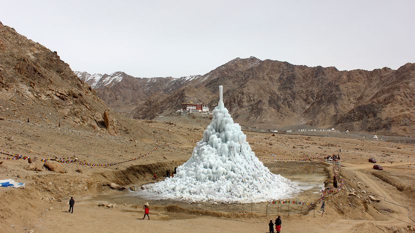 ice stupa