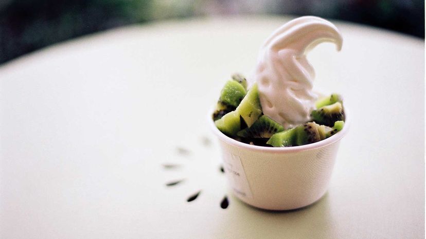 Frozen yogurt