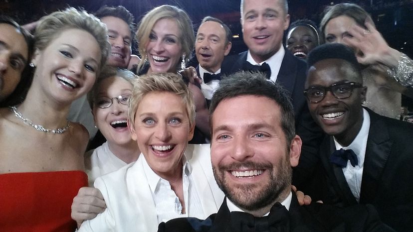 Academy Awards selfie