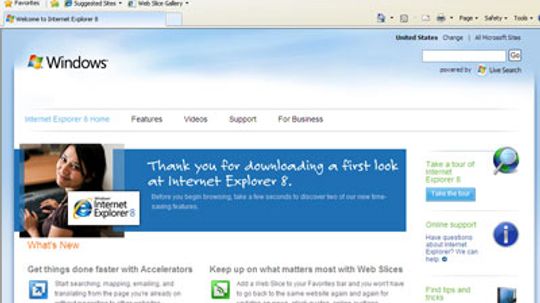What's new with Internet Explorer 8?