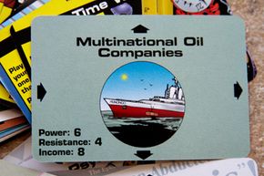 multinational oil companies Illuminati card