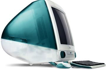 The original bondi blue iMac re-established Apple's brand and solidified the company's reputation for sleek, innovative design.