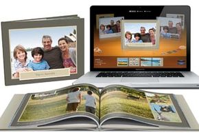 iPhoto empowers users to design custom photo albums, and even integrates a printing service to bring those albums to life as hard-cover keepsakes.