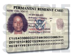 Lawful permanent residents are granted permanent resident cards, also known as green cards.