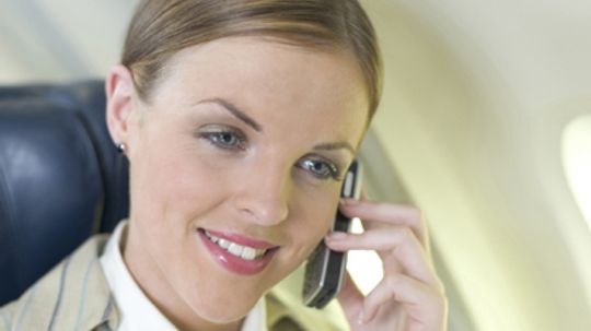 How In-flight Mobile Phone Services Work