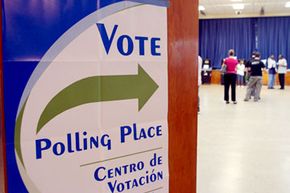 voting sign