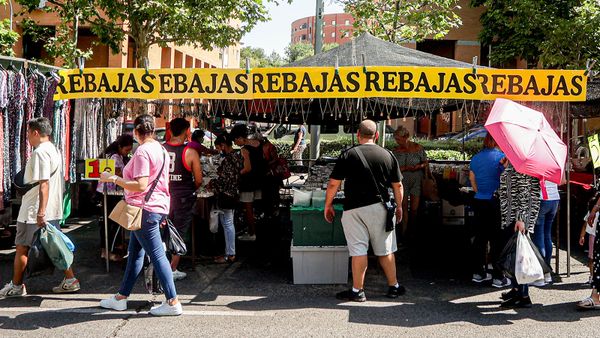 flea market in spain