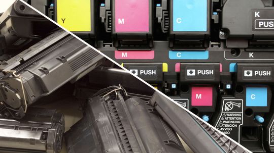 What's the difference between ink and toner?