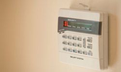 security system panel