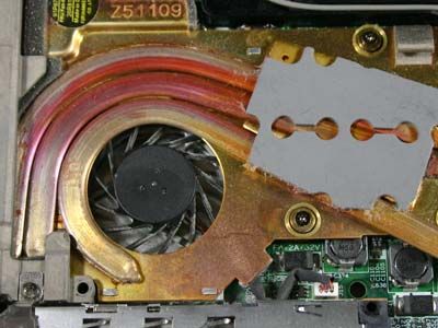 Heat sink and fan