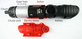 Inside an Electric Screwdriver