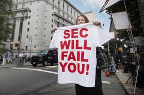 Faith in the SEC's ability to catch crooked business transactions isn't full among all people in the United States.