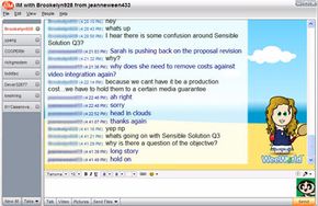 Users of AIM can personalize their own &quot;WeeMee&quot; buddy icons.