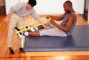Physical therapy is usually covered as an inpatient service.