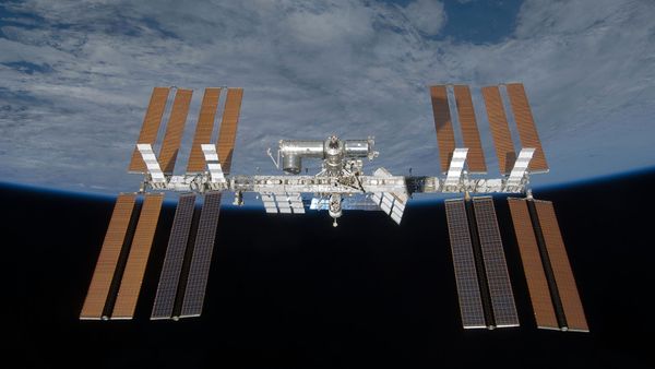 showers inside the space station