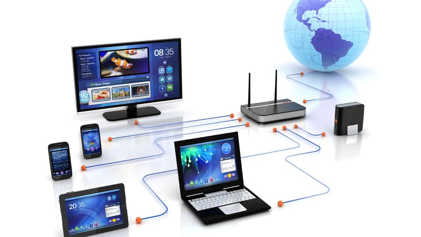 Cable Modem Connectivity Illustration