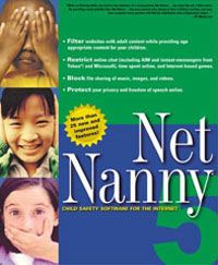 像Net Nanny这样的网络过滤程序使用黑名单来阻止对含有成熟内容的网站的访问。＂border=