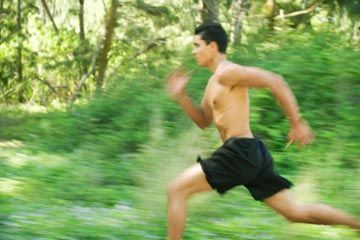 Men exercising for healthy lifestyles.