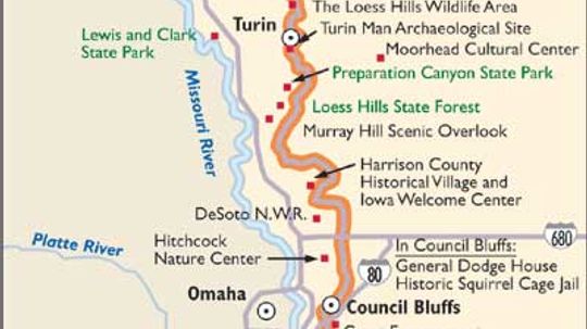 Iowa Scenic Drives: Loess Hills Scenic Byway