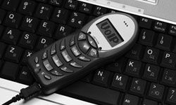VoIP phone users can make calls using their Internet connection.