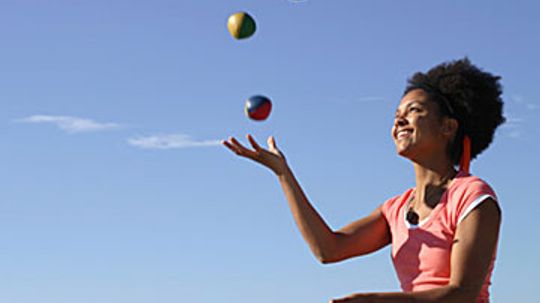 Does juggling exercise your brain?