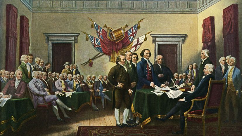 John Turnbull's "Signing of the Declaration" 