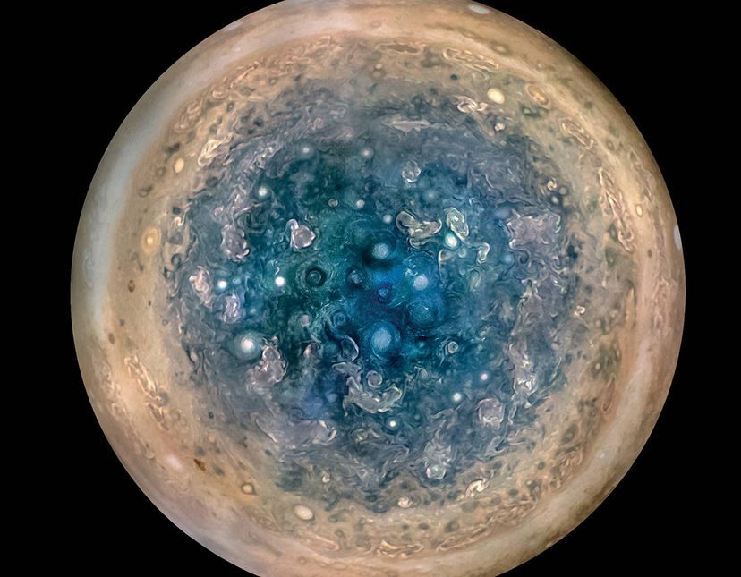 jupiter image from juno spacecraft